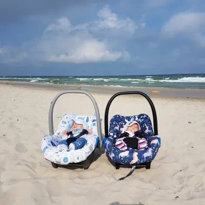 Bamboo Car Seat Cover - Fawns