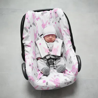 Bamboo Car Seat Cover - Fawns