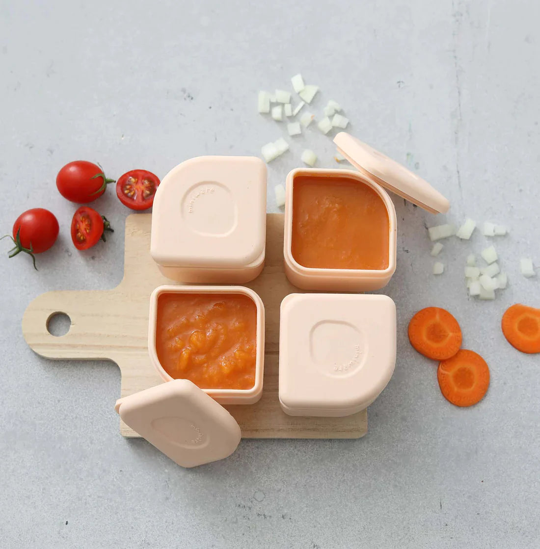 GrowBento Lunch Set (Snow/Aqua)