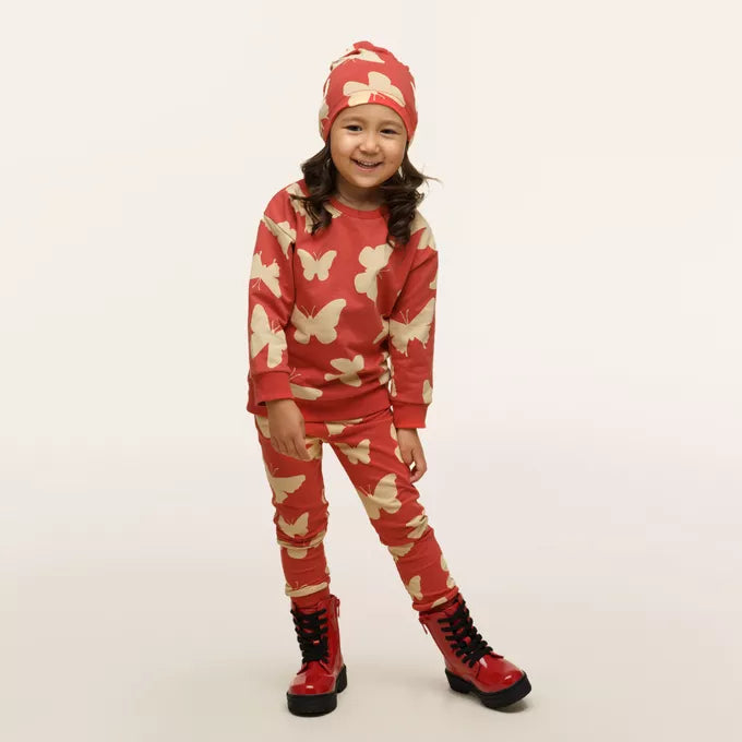 Jogging Peysa - Imagine Red Butterfly