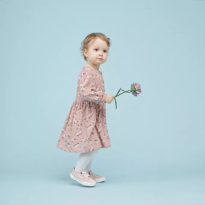 Kjóll - Tres Bien Pink Flowers