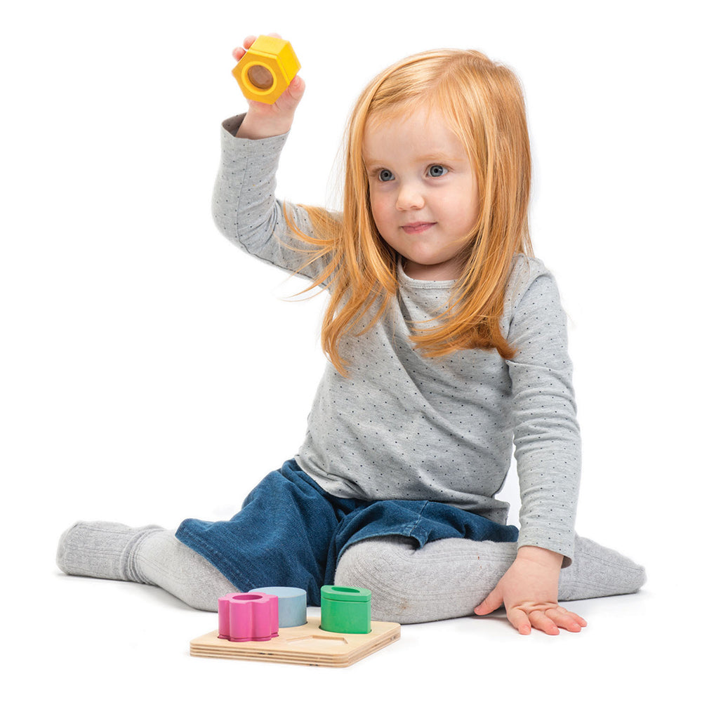 Viðar Púsl - Visual Sensory Tray Sorter - 4 pcs