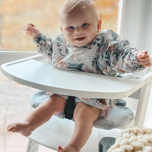 Matarsmekkur með ermum - Animals Garden Light