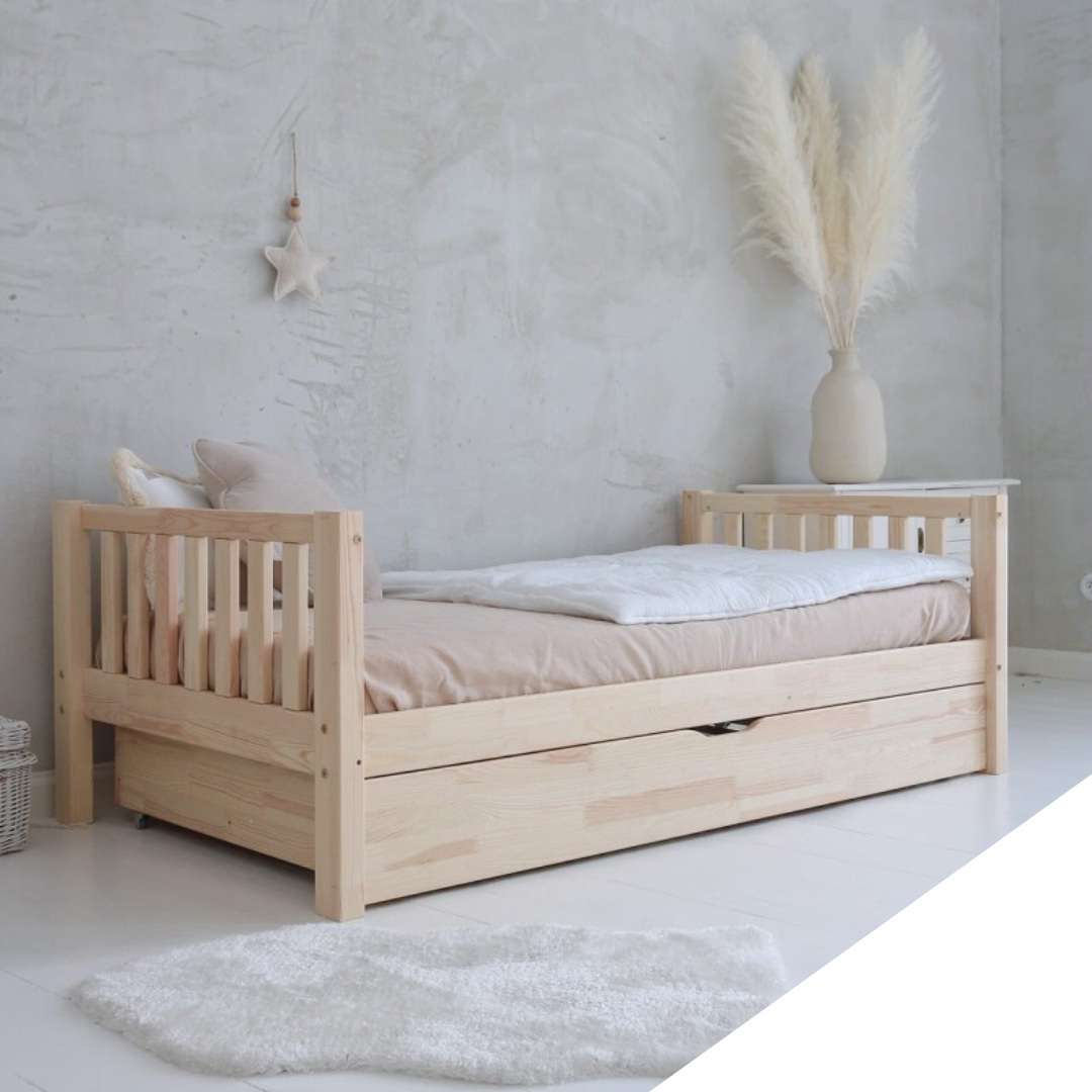Barnarúm Basic Classic White