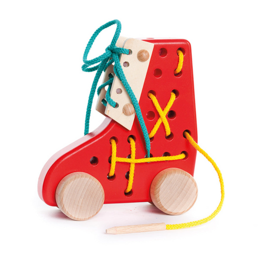 Lacing Shoe - Red
