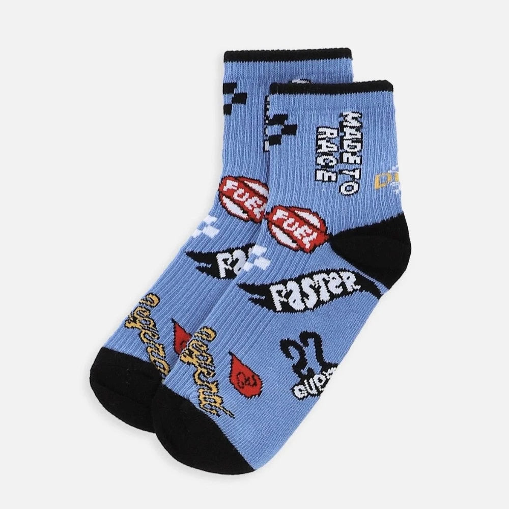 Sokkar - RACER KIDS Blue