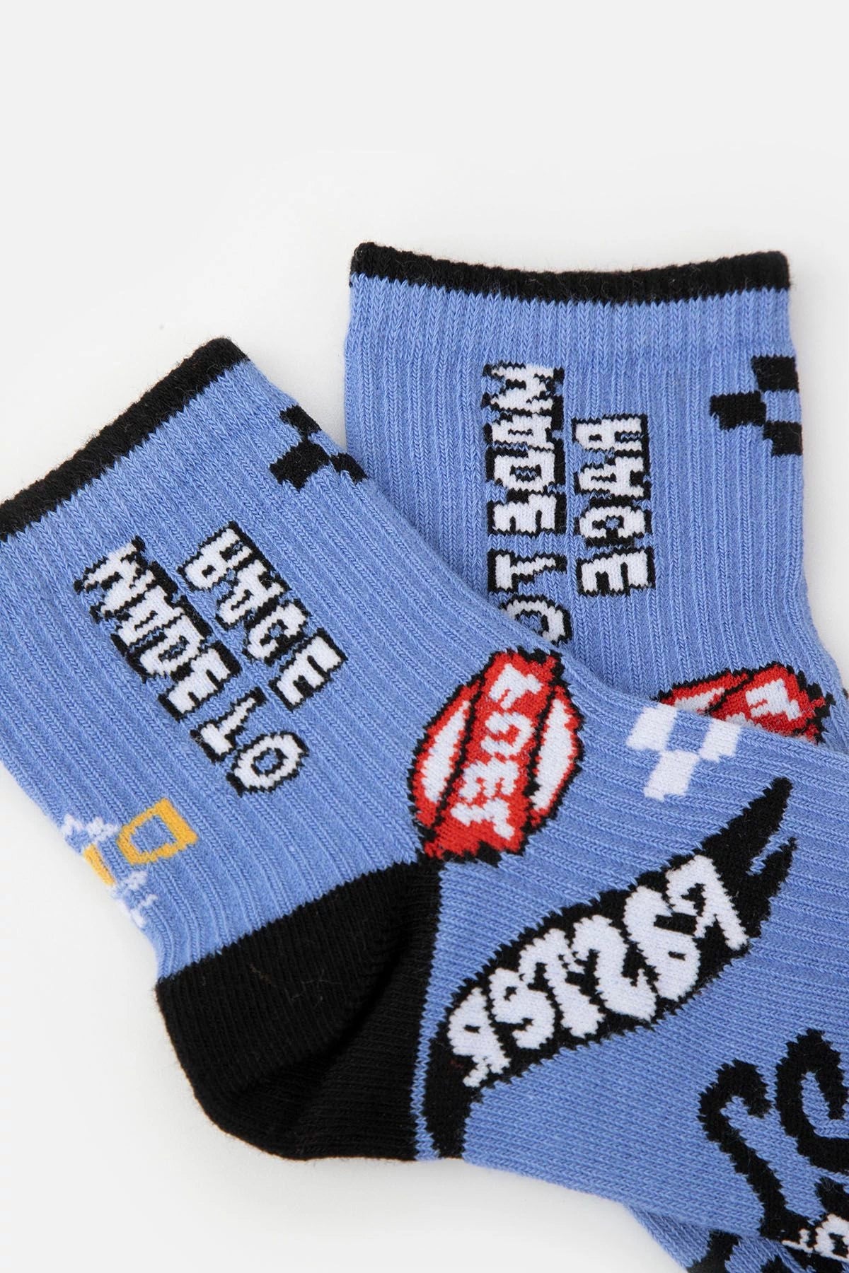 Sokkar - RACER KIDS Blue