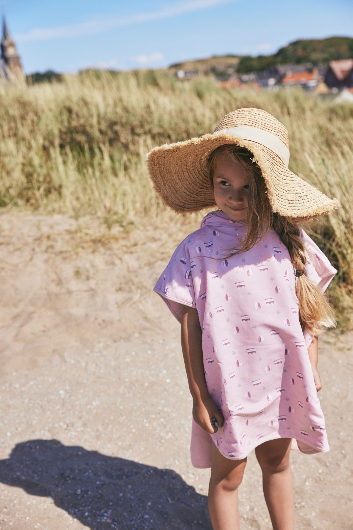 Poncho með hettu - Famingo UPF 50+