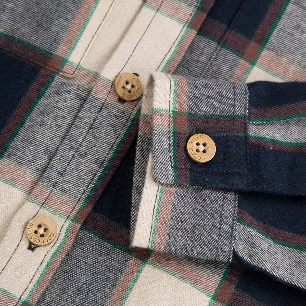 Hneppt Flannel Skyrta