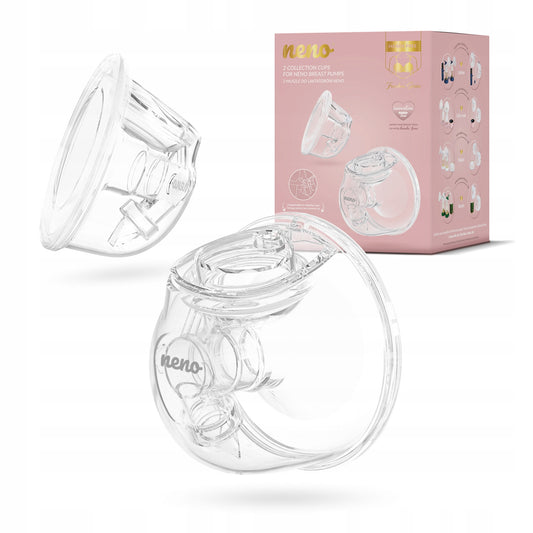 2 Collection cups for Neno breast pumps