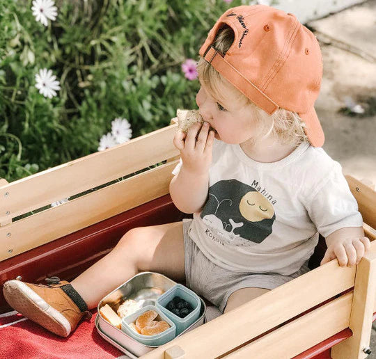 GrowBento Lunch Set (Snow/Peach)