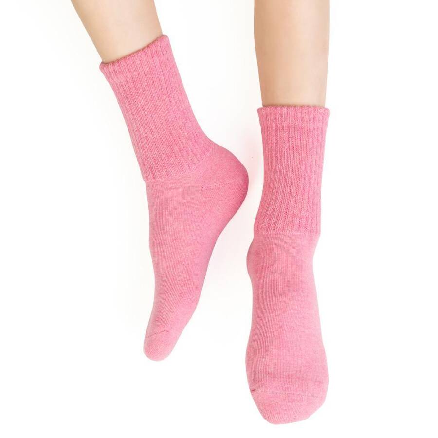 Frotté Sokkar - Pink st. 26-34