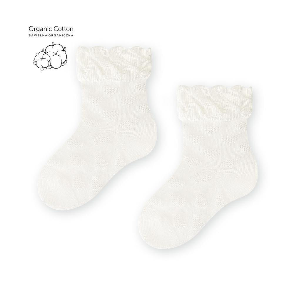 Organic Cotton Sokkar - White
