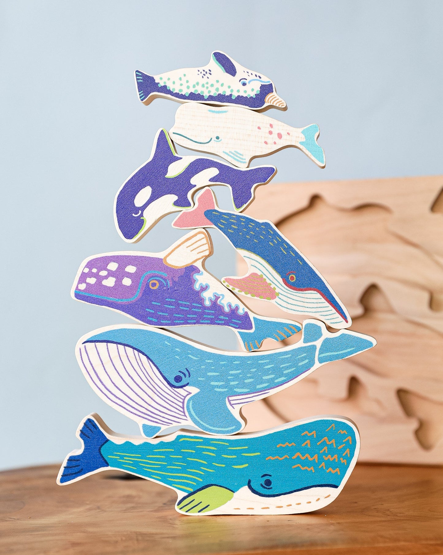 Whale Family Sorter Trépúsl