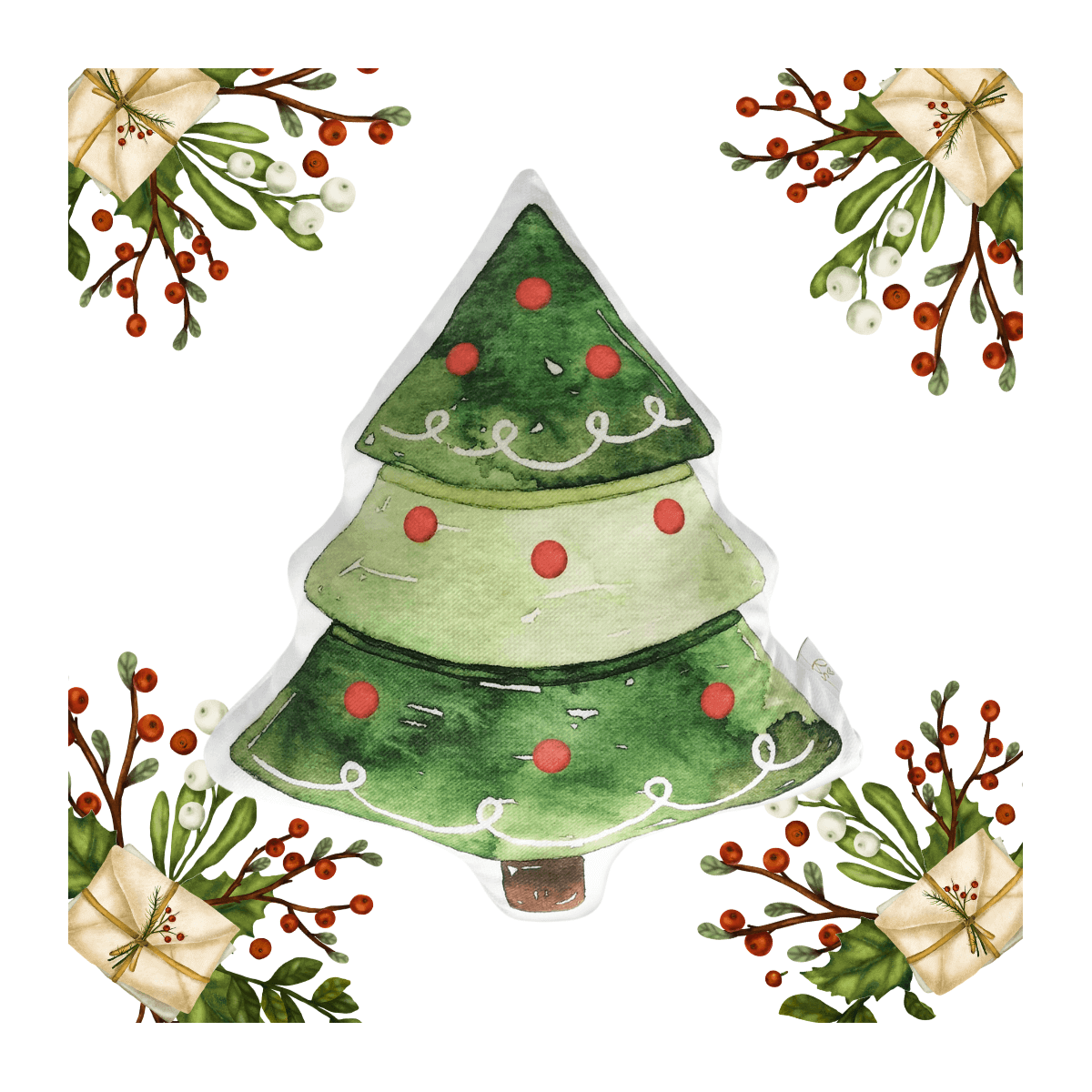 Jólapúði - Christmas Tree