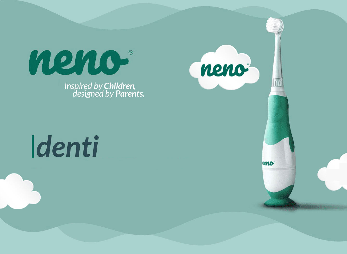 Rafmagnstannbursti - Neno Denti Blue (3-36 mánaða)