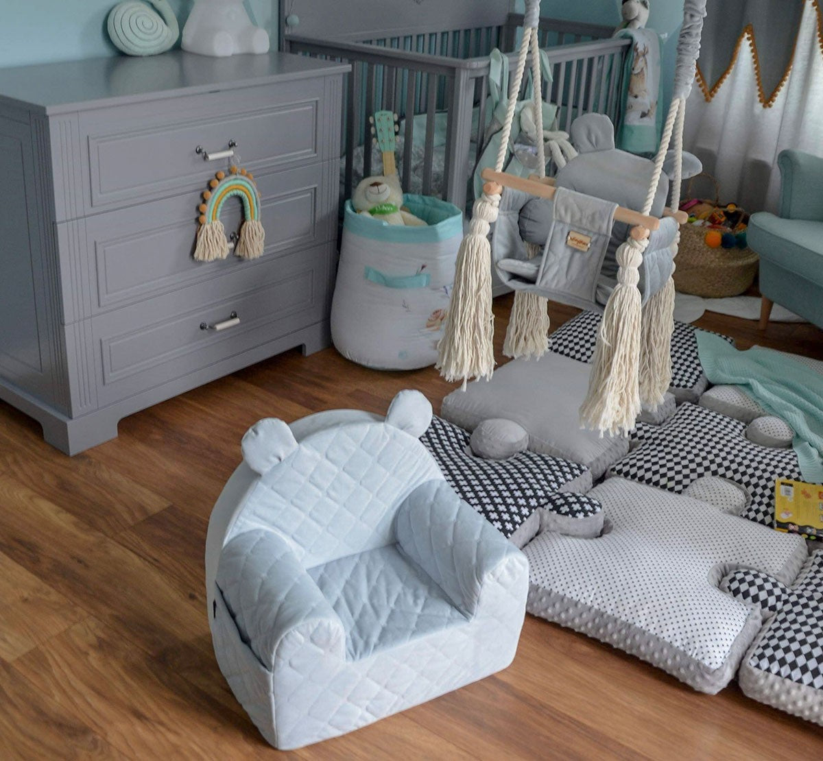 Velvet Stóll - Beige