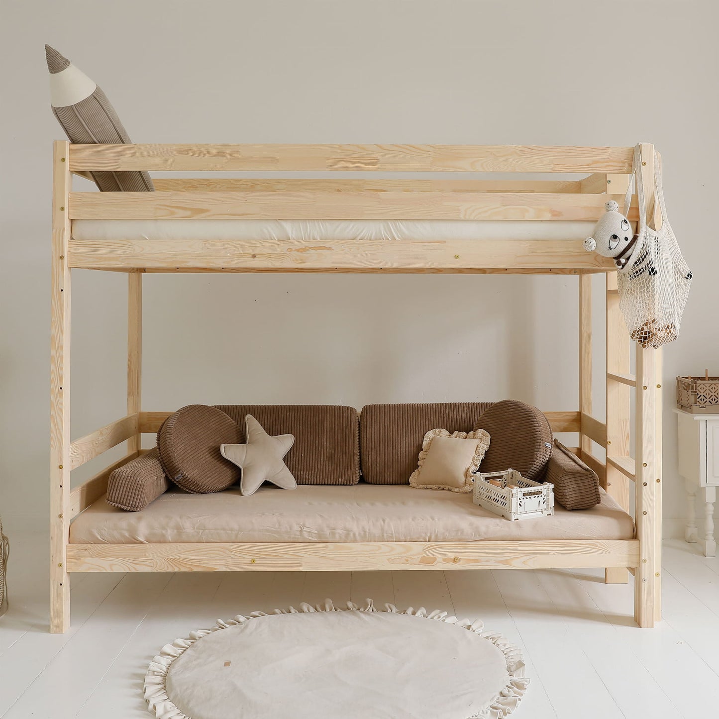 Basic Bunk Bed Natural