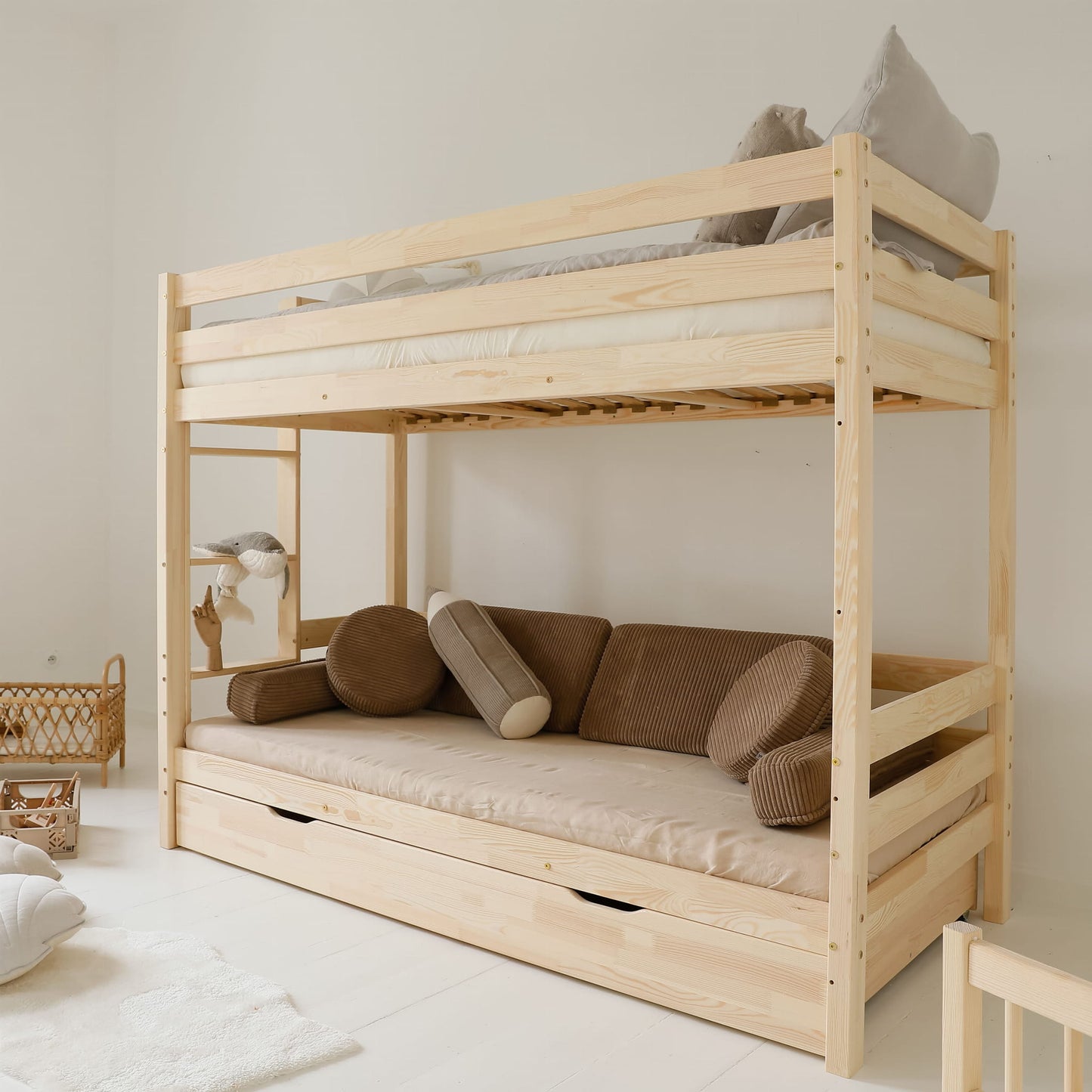 Basic Bunk Bed Natural