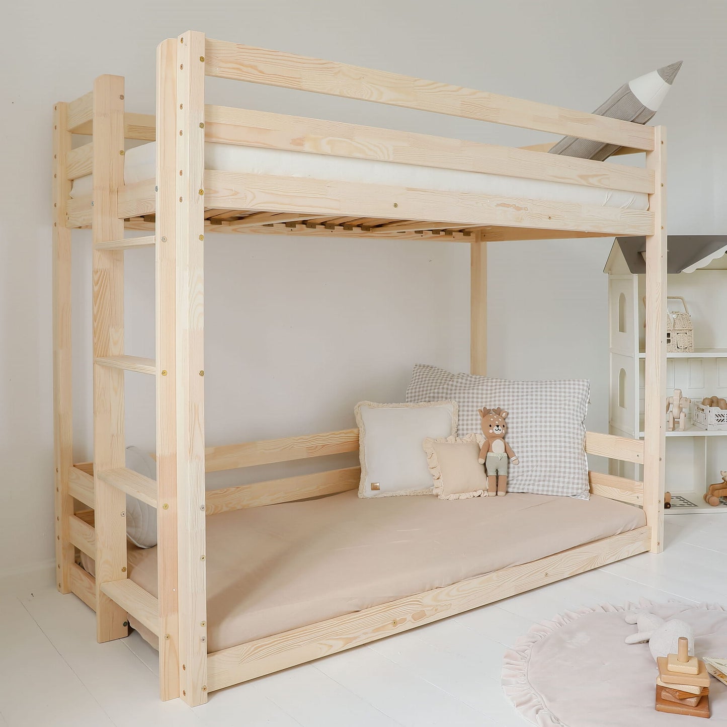 Basic Bunk Bed Natural