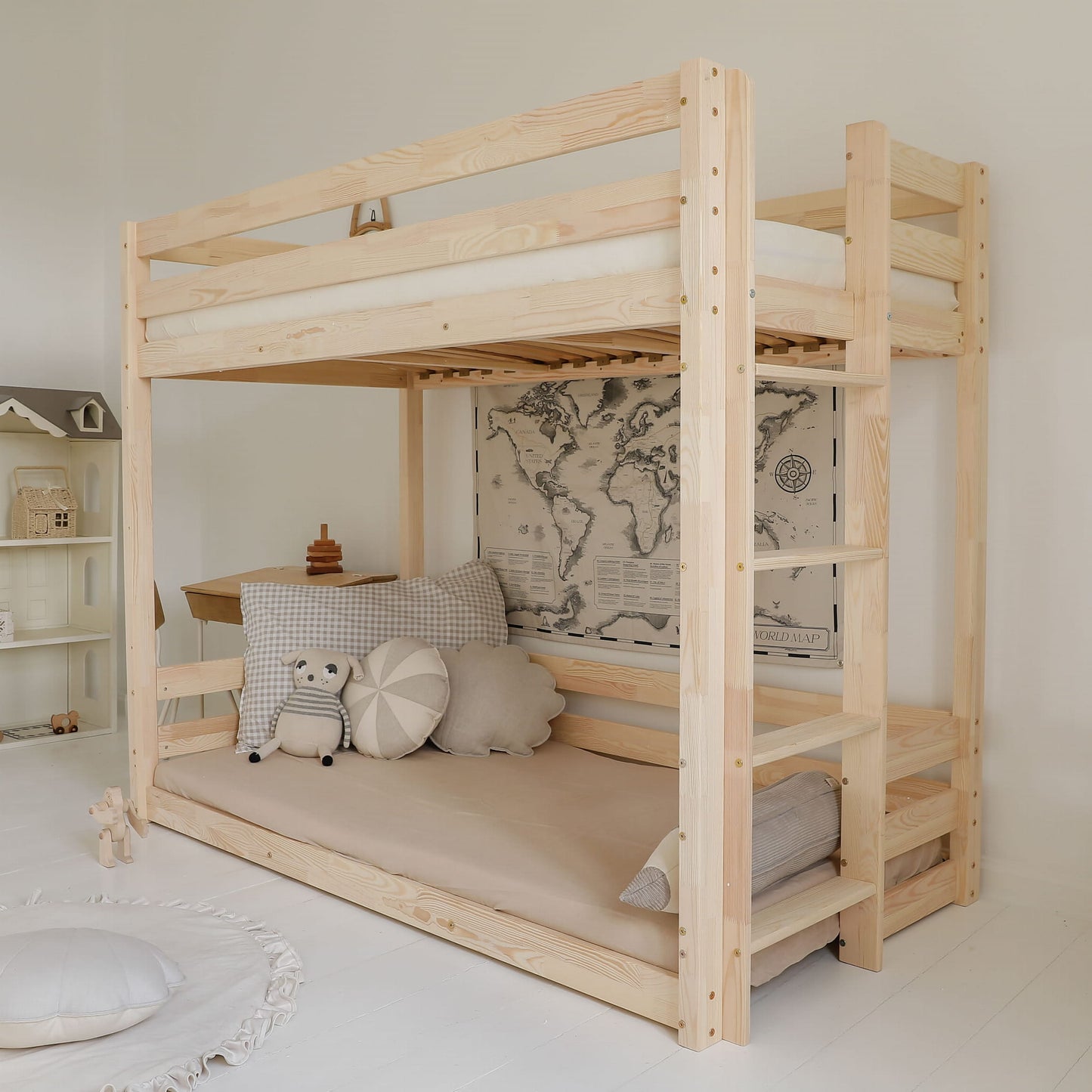 Basic Bunk Bed Natural