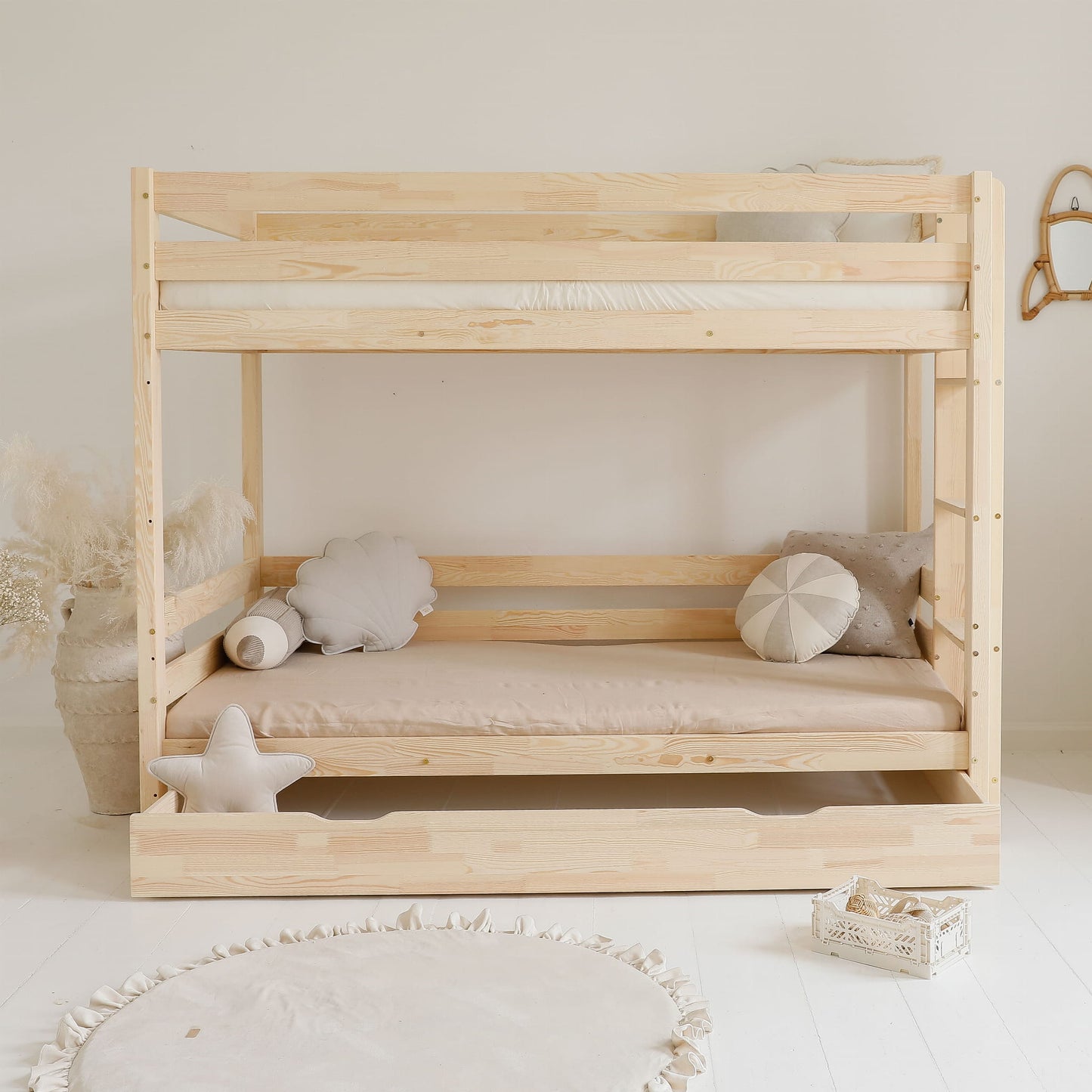 Basic Bunk Bed Natural