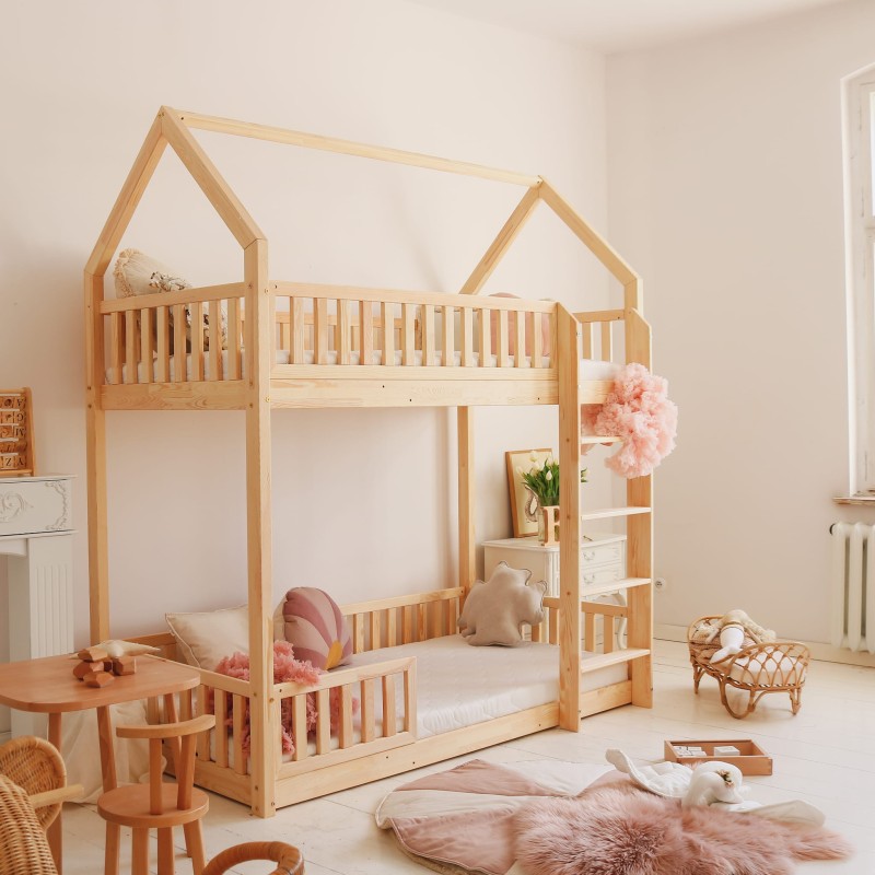 Húsrúm Bianco Bunk Bed Natural