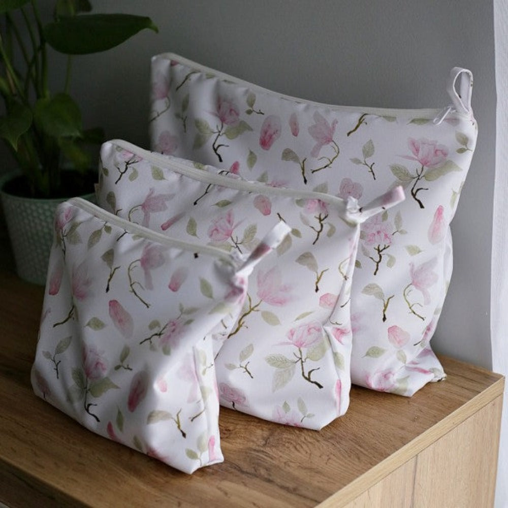 Waterproof Travel Bags - 3pcs Magnolia