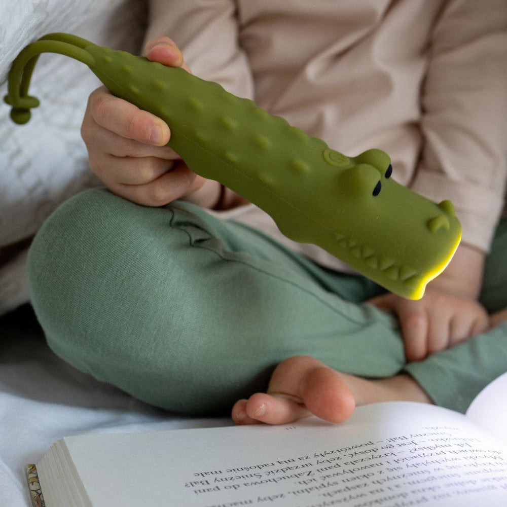 Silicone Torch USB Rechargable - Croco