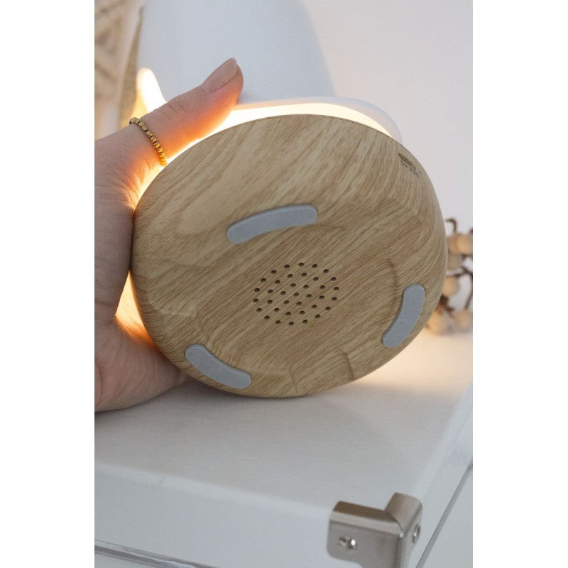 Puffin Lampi með bluetooth-hátalara - Pink