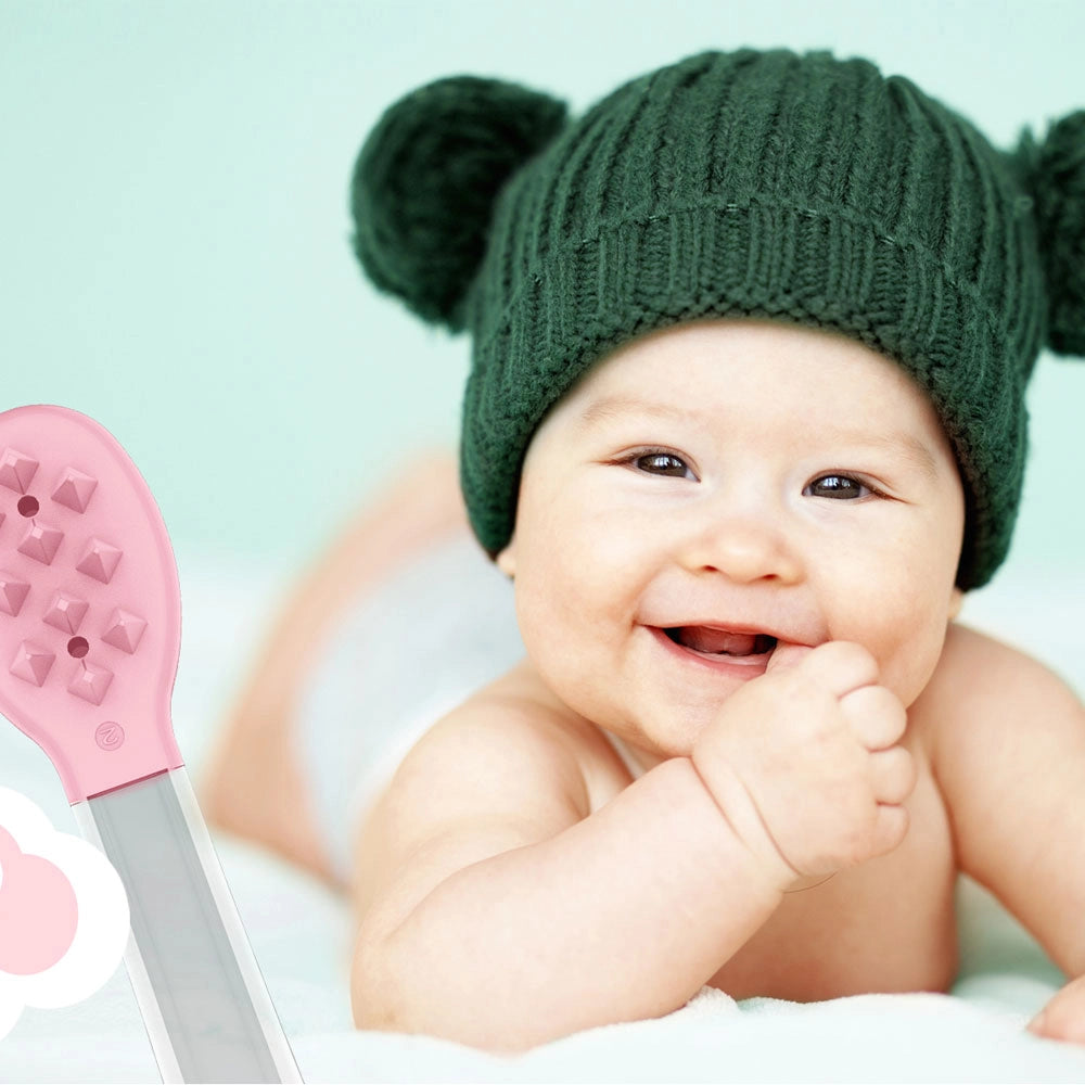 Rafmagnstannbursti - Neno Denti Pink (3-36 mánaða)