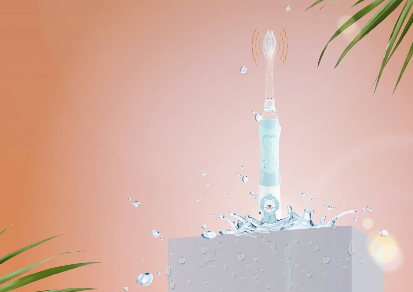 Rafmagnstannbursti - Neno Fratelli Blue (6+ ára)