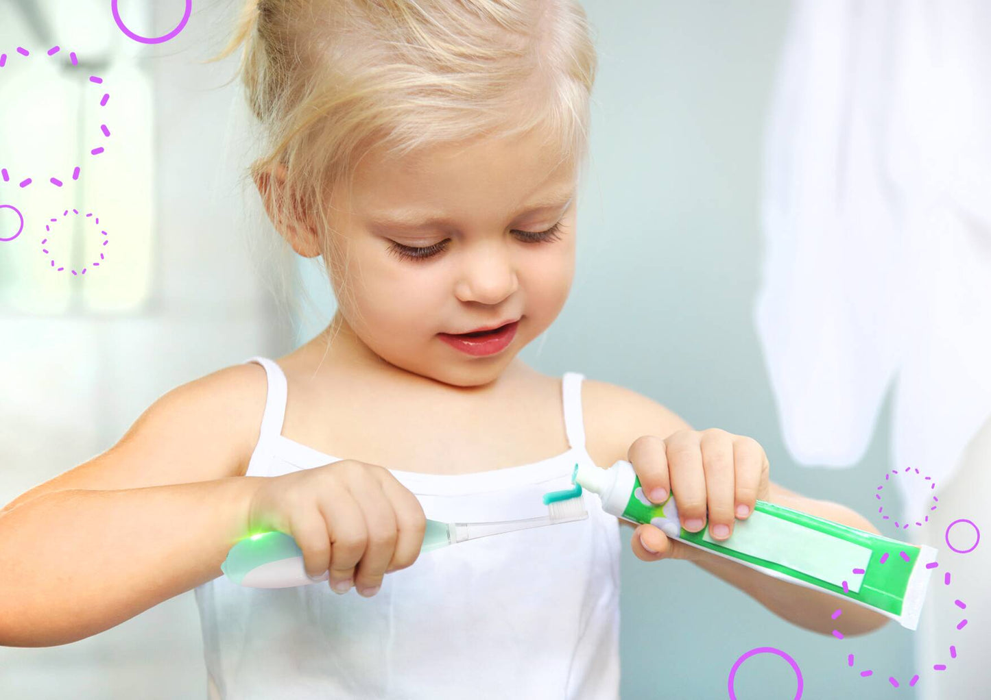 Rafmagnstannbursti - Neno Tutti Mint (3-6 ára)