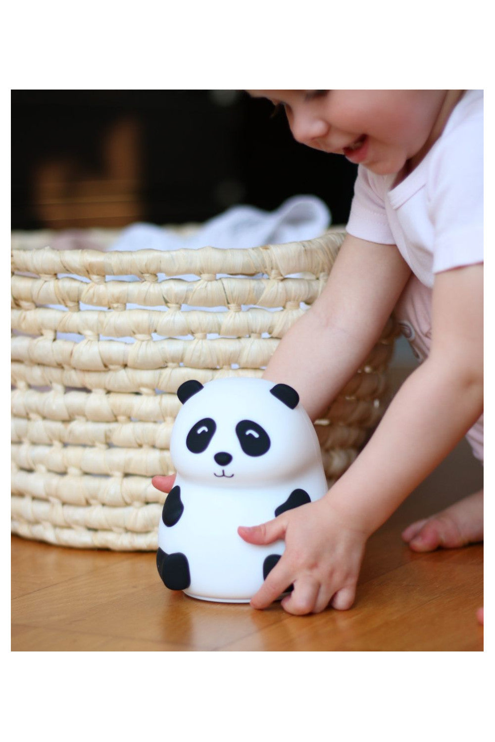 Mjúkur Sílikon Lampi - Panda