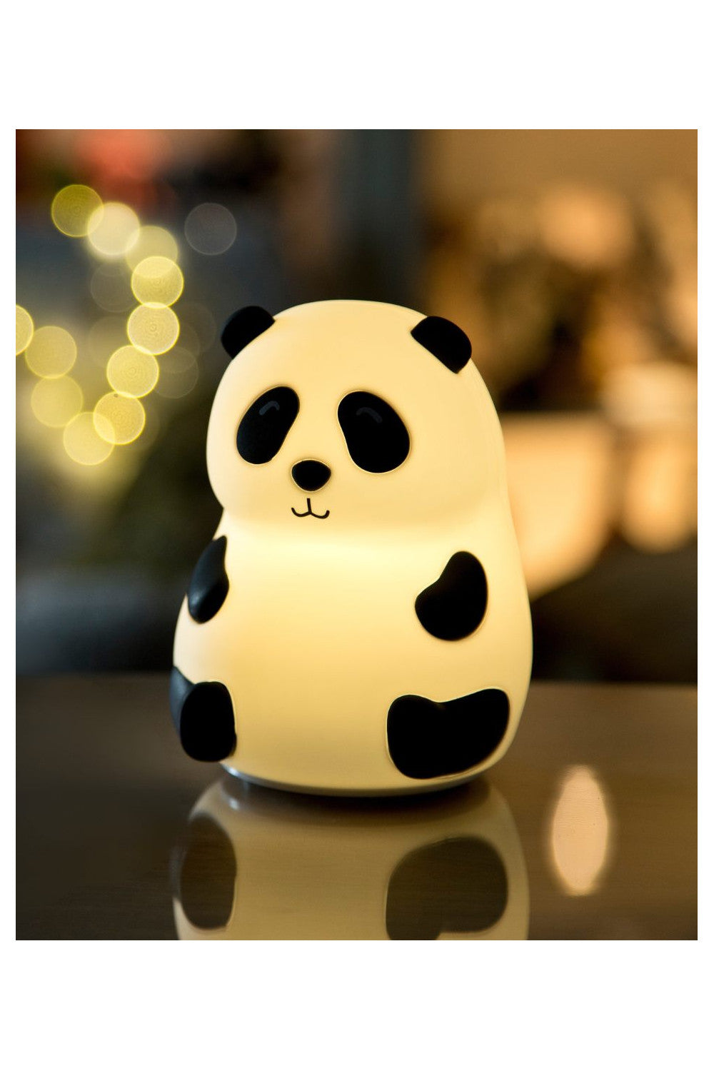 Mjúkur Sílikon Lampi - Panda