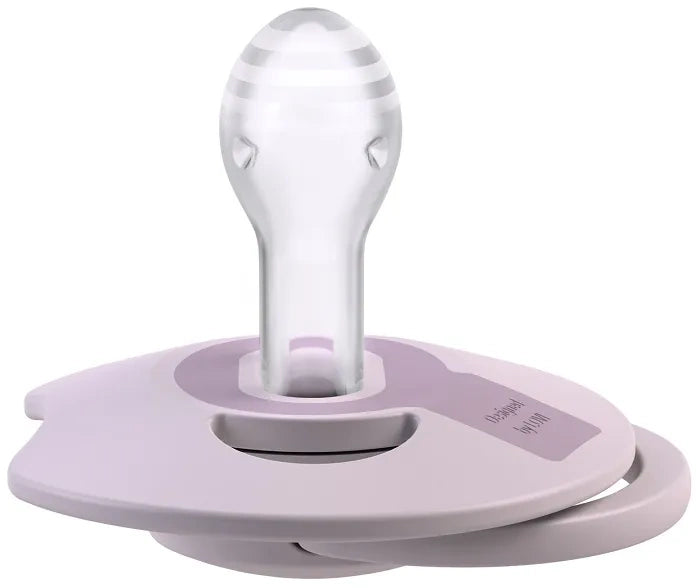 LOVI Prime Sílikon Snuð - 6-18 mánaða - Lilac/Violet 2 í boxi