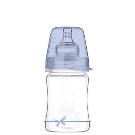 Glerpeli - LOVI Dynamic Glass Bottle 150ml - Baby Blue