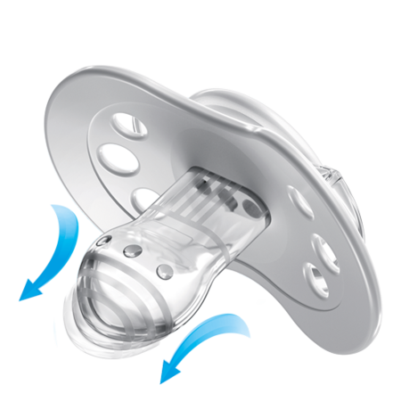 LOVI Dynamic Sílikon Snuð - Harmony 2 í boxi