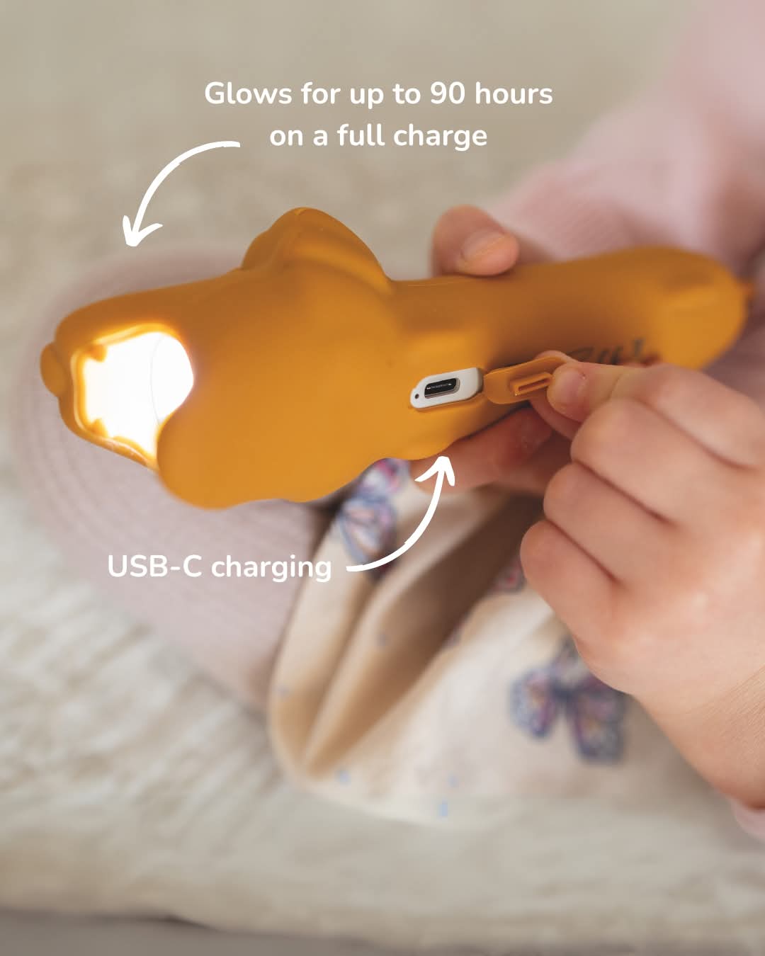 Sílikon Vasaljós USB Rechargable - Sharky