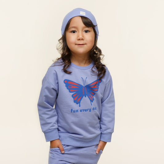 Jogging Peysa - Imagine Lavender Butterfly
