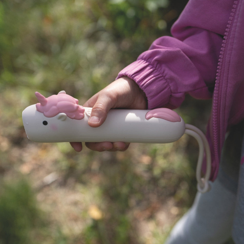 Sílikon Vasaljós USB Rechargable - Unicorn Pinky