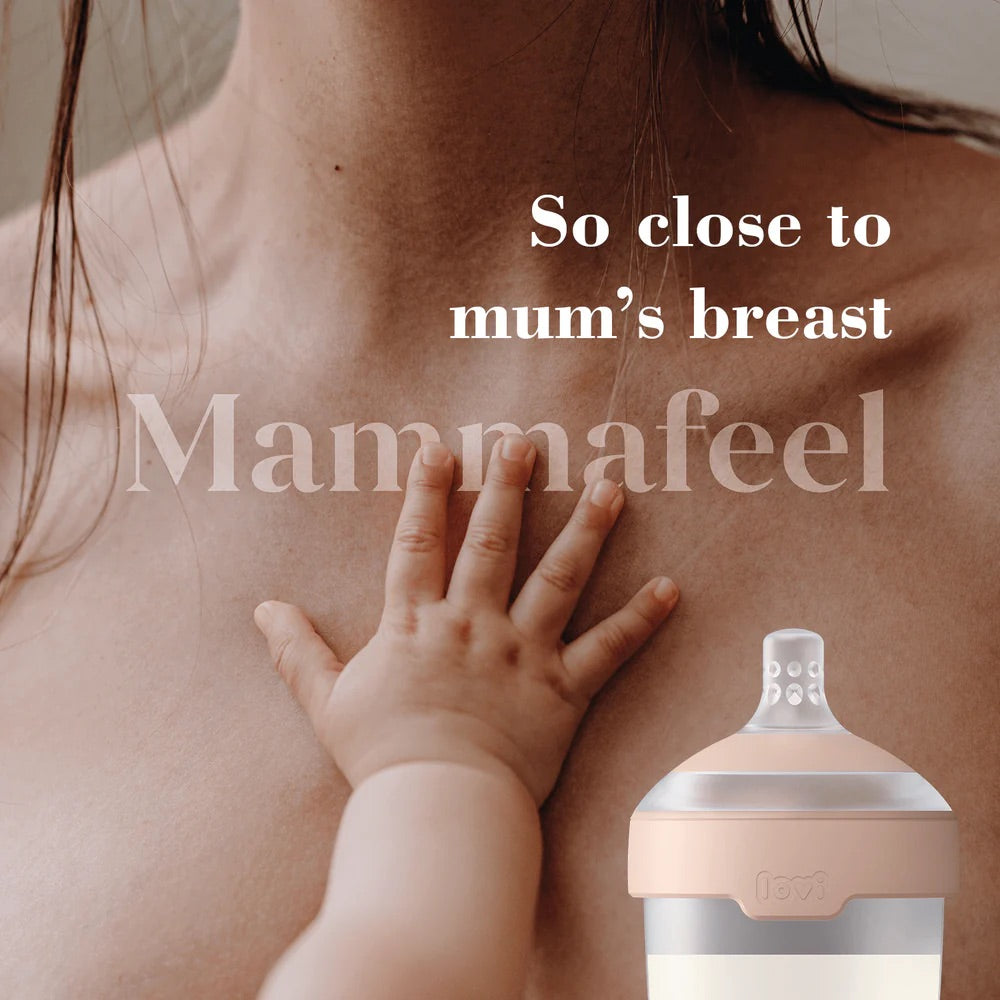 Peli með túttu - LOVI Bottle Mammafeel 150ml