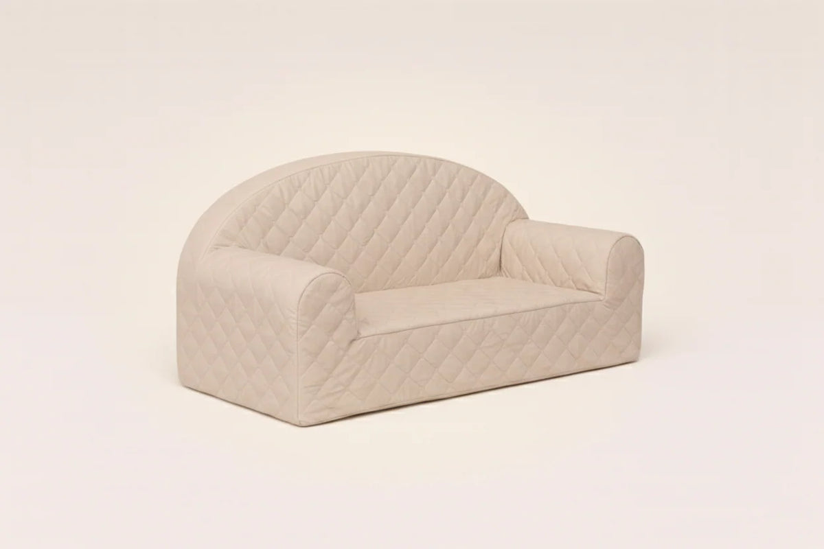 Velvet Sófi - Beige - FORPÖNTUN