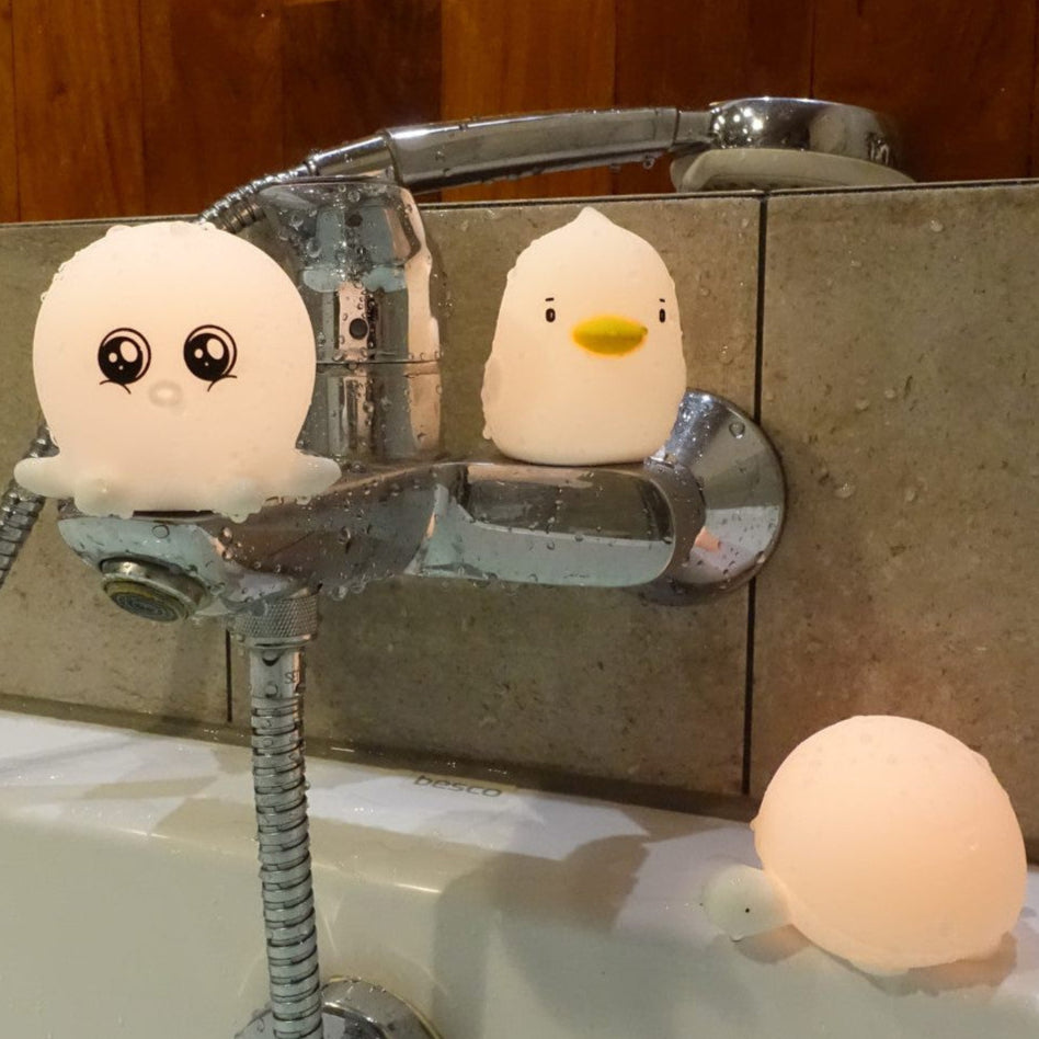 Waterproof Mini Ocean Silicone Lamps - 3 pcs