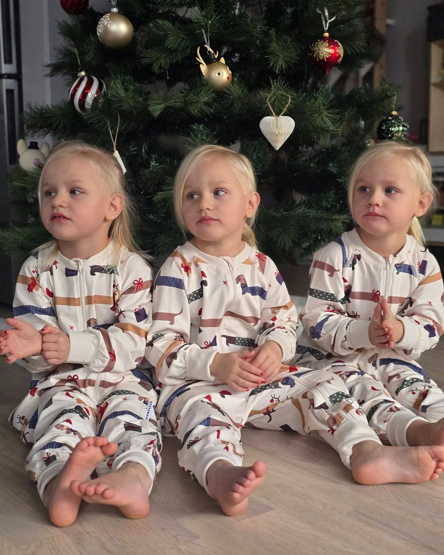 Bamboo Renndur Jólanáttgalli - Christmas Reindeer