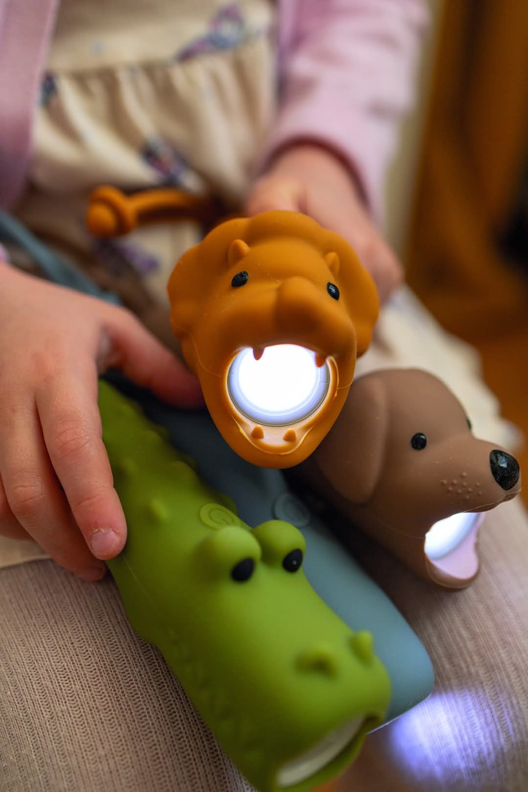Sílikon vasaljós USB Rechargable - Leo
