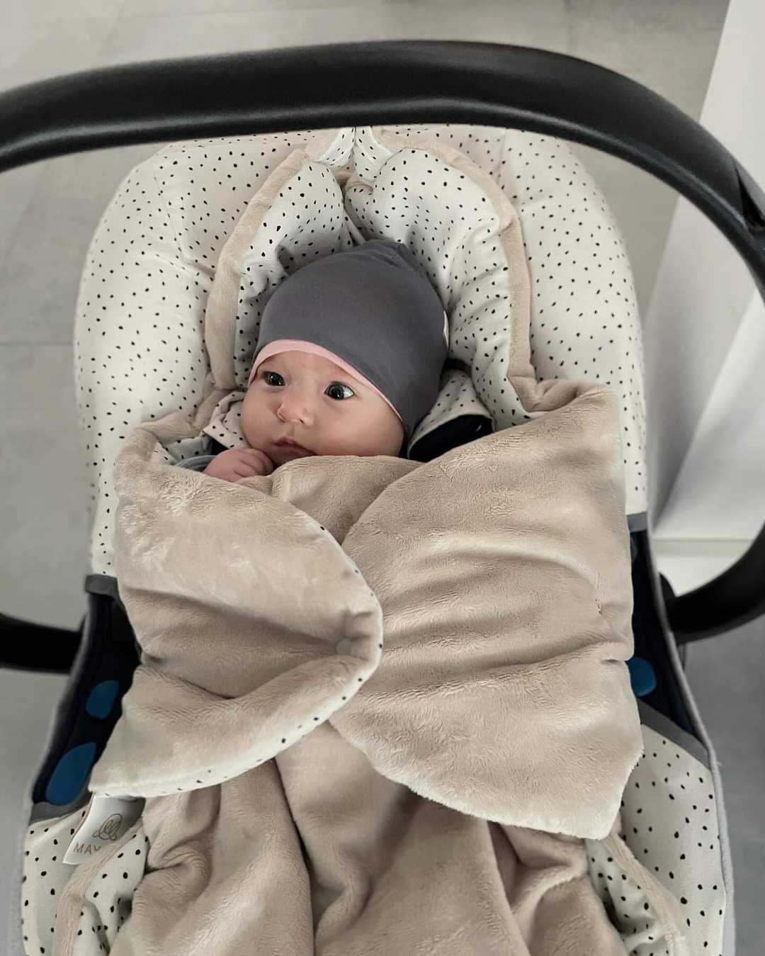 Bílstólateppi Kangaroo úr bambus - Fawns Beige