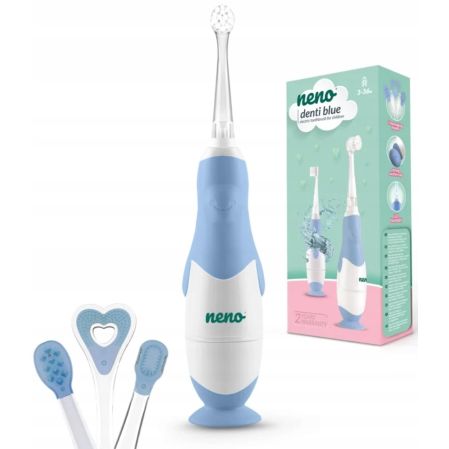 Rafmagnstannbursti - Neno Denti Blue (3-36 mánaða)