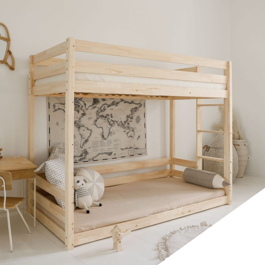 Basic Bunk Bed White