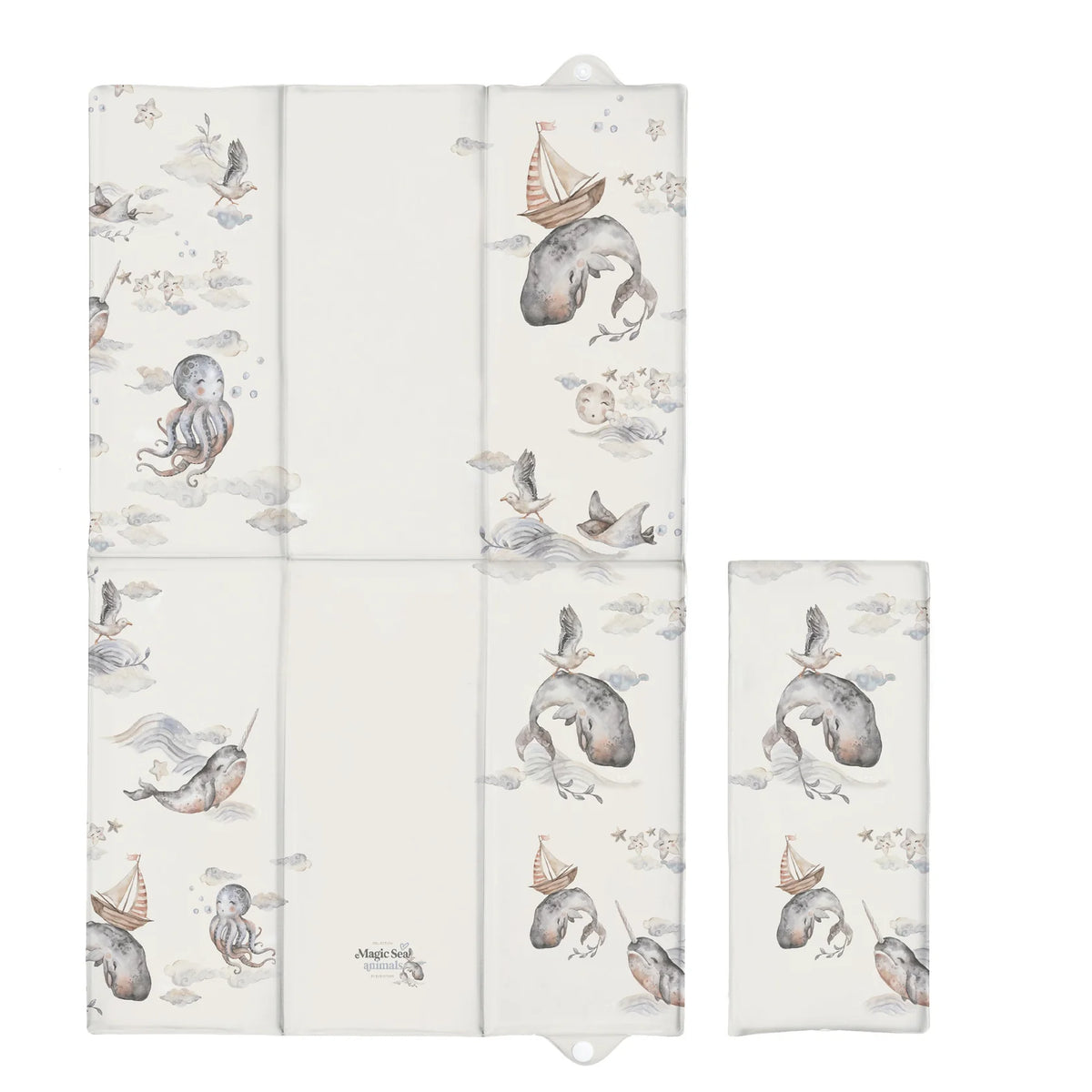 Ferða Skiptidýna - Foldable Travel Changing Mat - Magic Sea